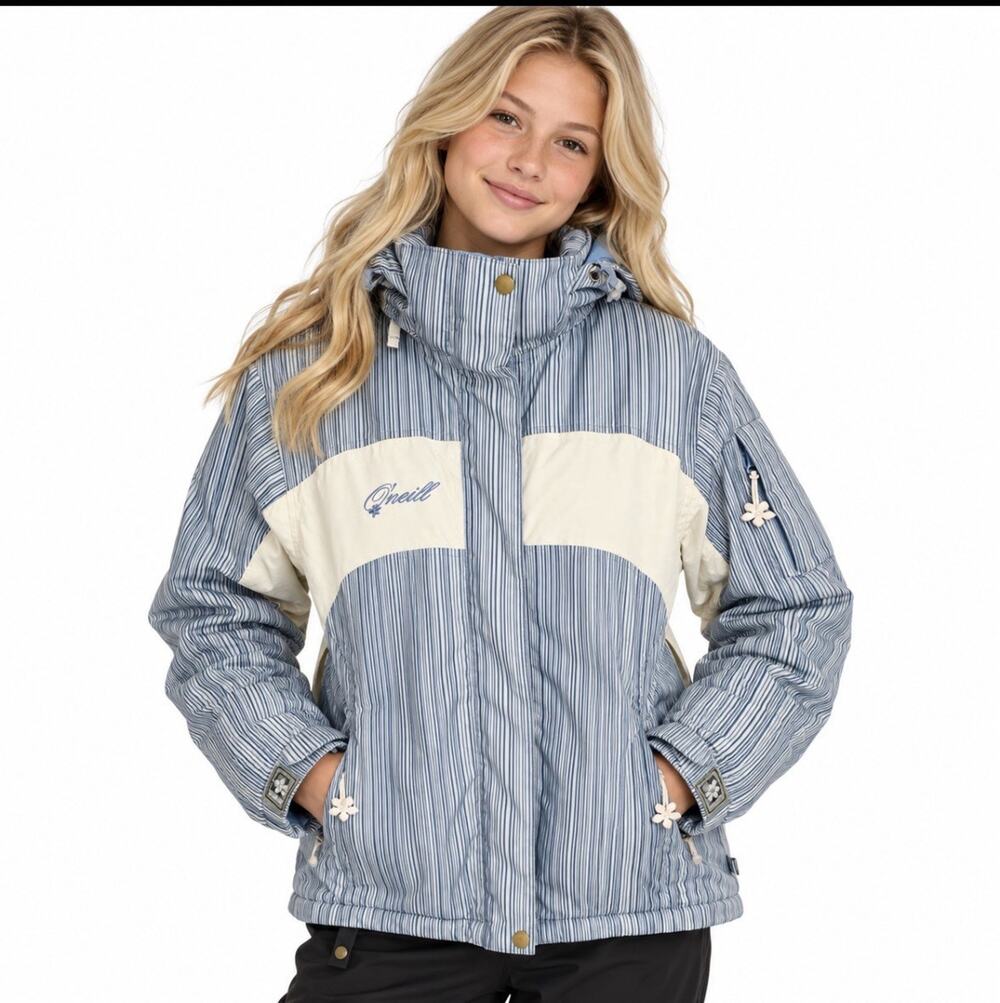 Vintage Y2K O’Neill Freedom Series Girls L 12-14 Ski Snowboard Jacket 8K 5K